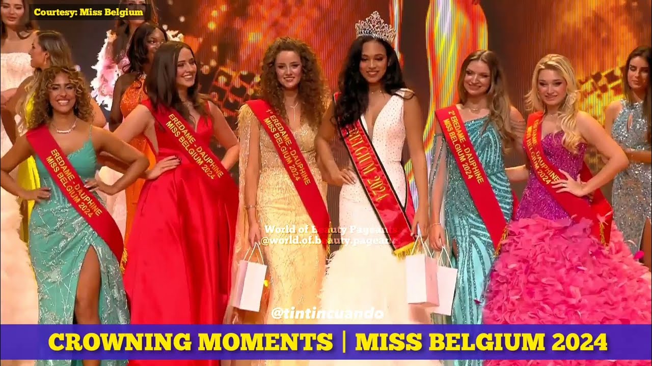 🇧🇪 Crowning Moments Miss Belgium 2024  Finale Announcement of Winners