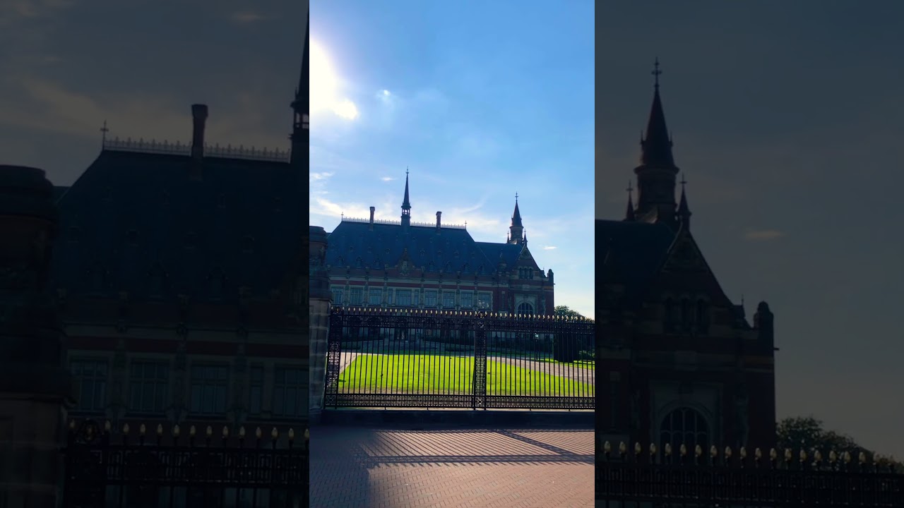 The International Court of Justice in The Hague, Netherlands 🇳🇱