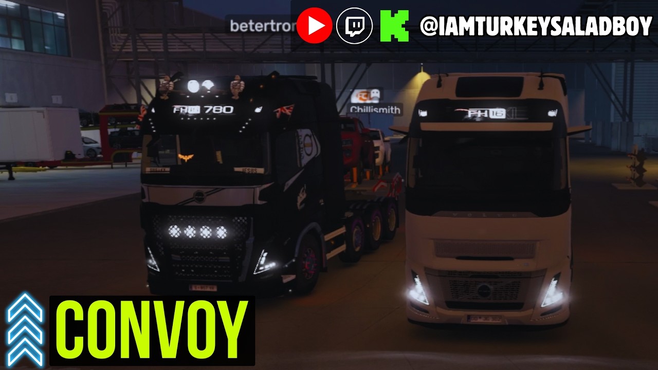 🔴 ETS2 Convoy Night - Wednesday Wind‑Down - ETS2 Convoy Livestream