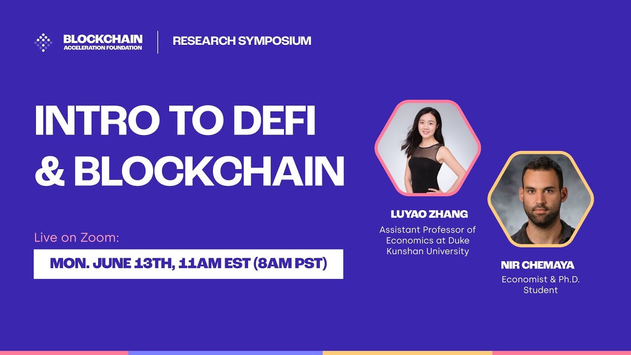 Research Symposium: Intro to DeFi and Blockchain