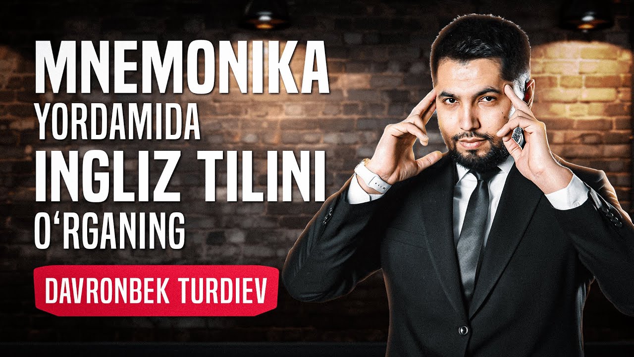 Mnemonika yordamida Ingliz tilini o'rganing! | Guest lecture