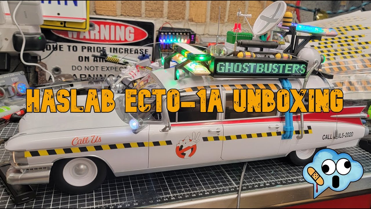 Распаковка и обзор Haslab Deluxe Ecto-1 / Ecto-1A.