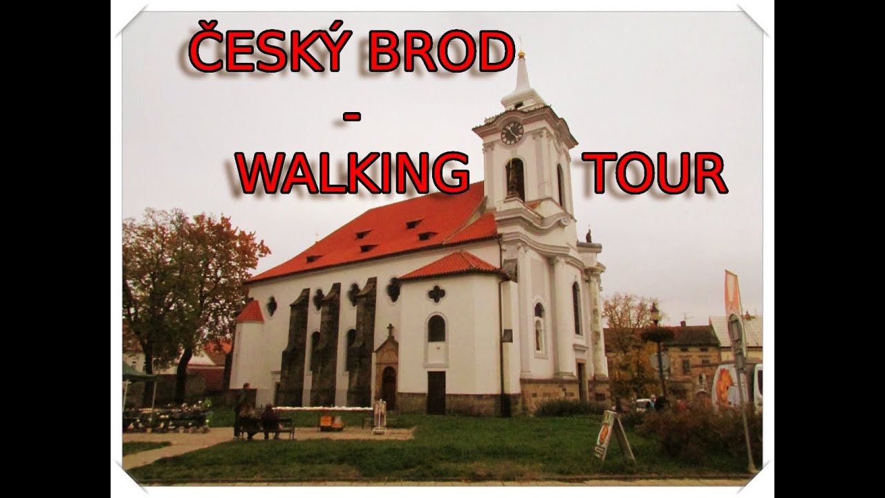 Český Brod  🇨🇿  - Walking 🚶🏼‍♀️🚶🏻‍♀️🏃‍♂️ Tour 📹