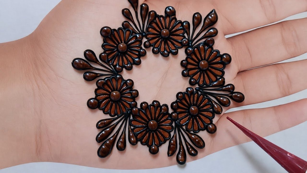 Stylish Front Hand Mehndi Design | Simple & Easy Mehndi Design| Mehndi Design