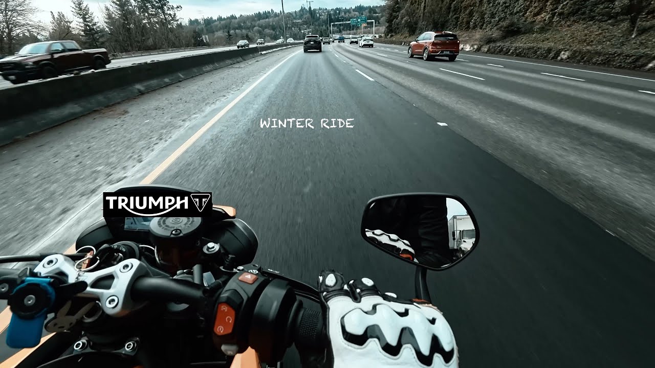 Winter Vibes ☃️ | Street Triple 765 RS, POV Ride
