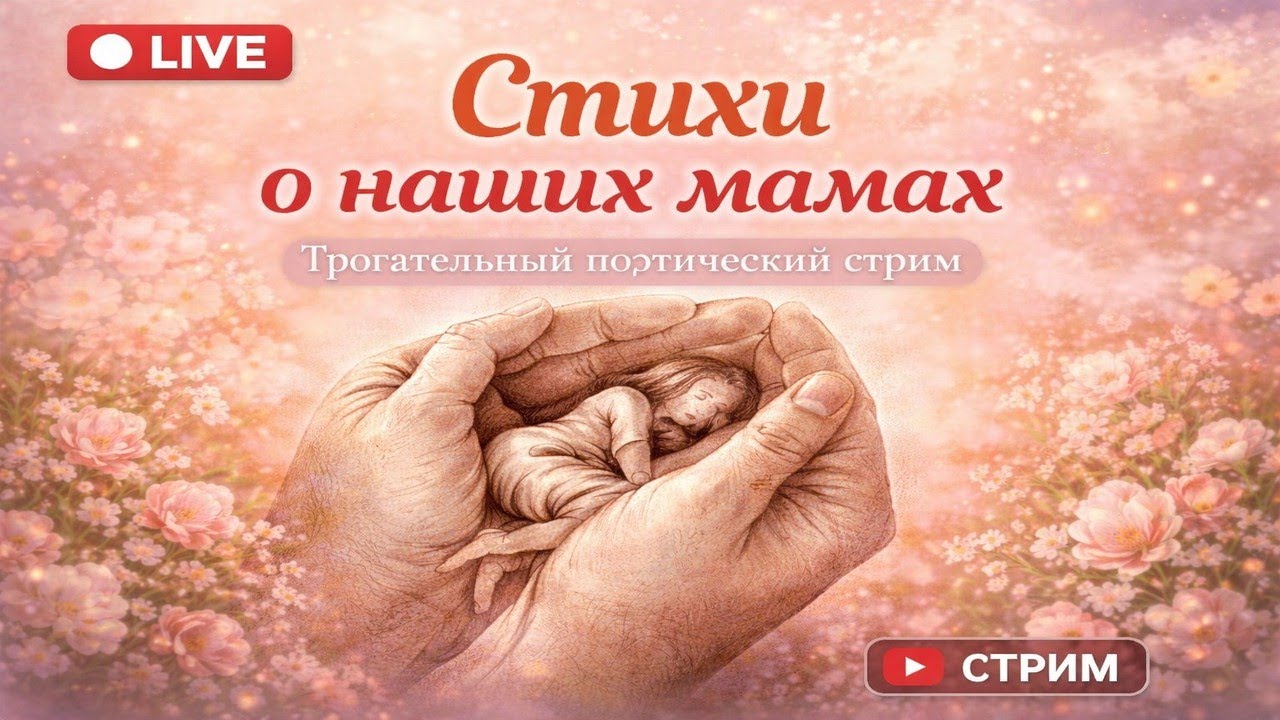 Мама — первое слово… ❤️ Стихи о наших мамах | LIVE