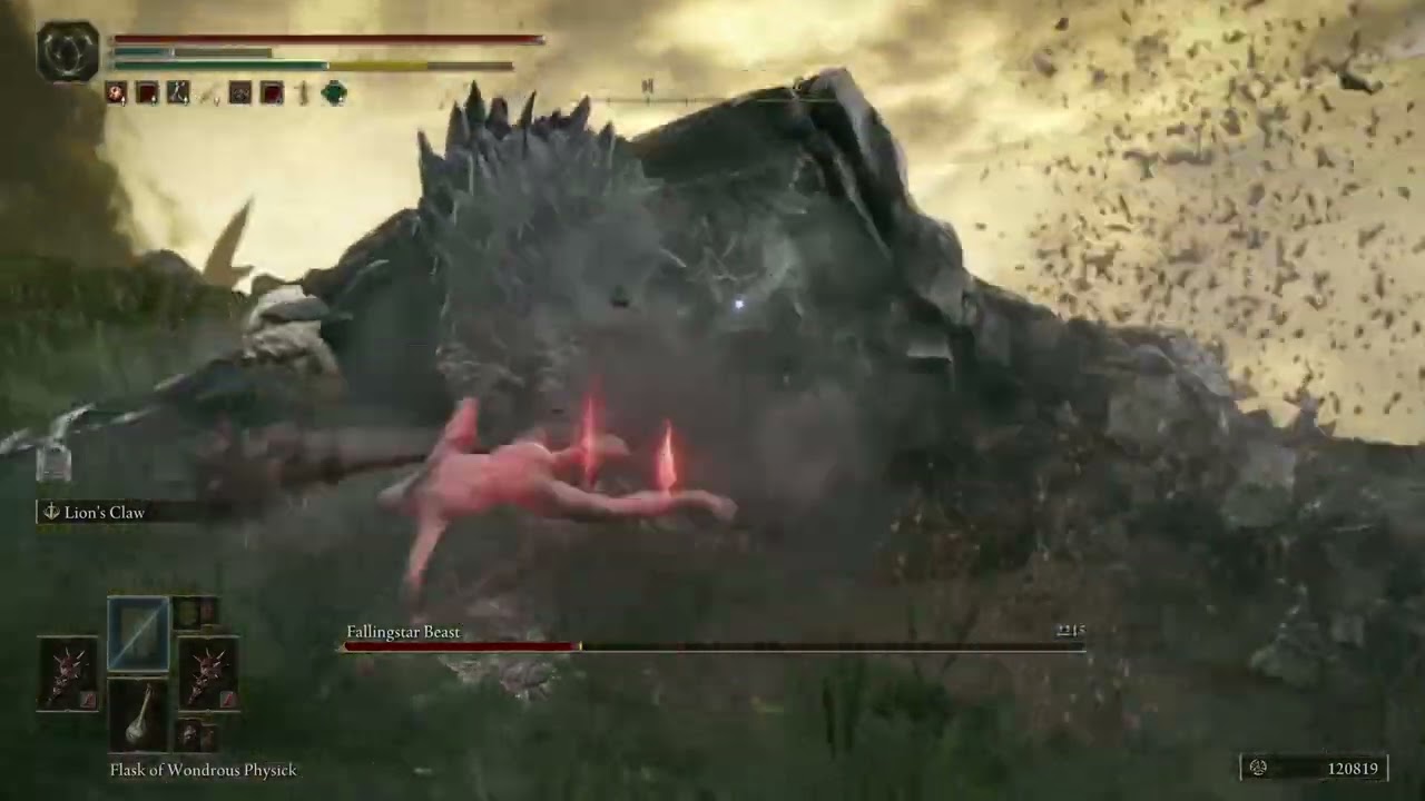Elden Ring DLC - Fallingstar Beast - No Damage/Sem Levar Hit [Solo/Melee]