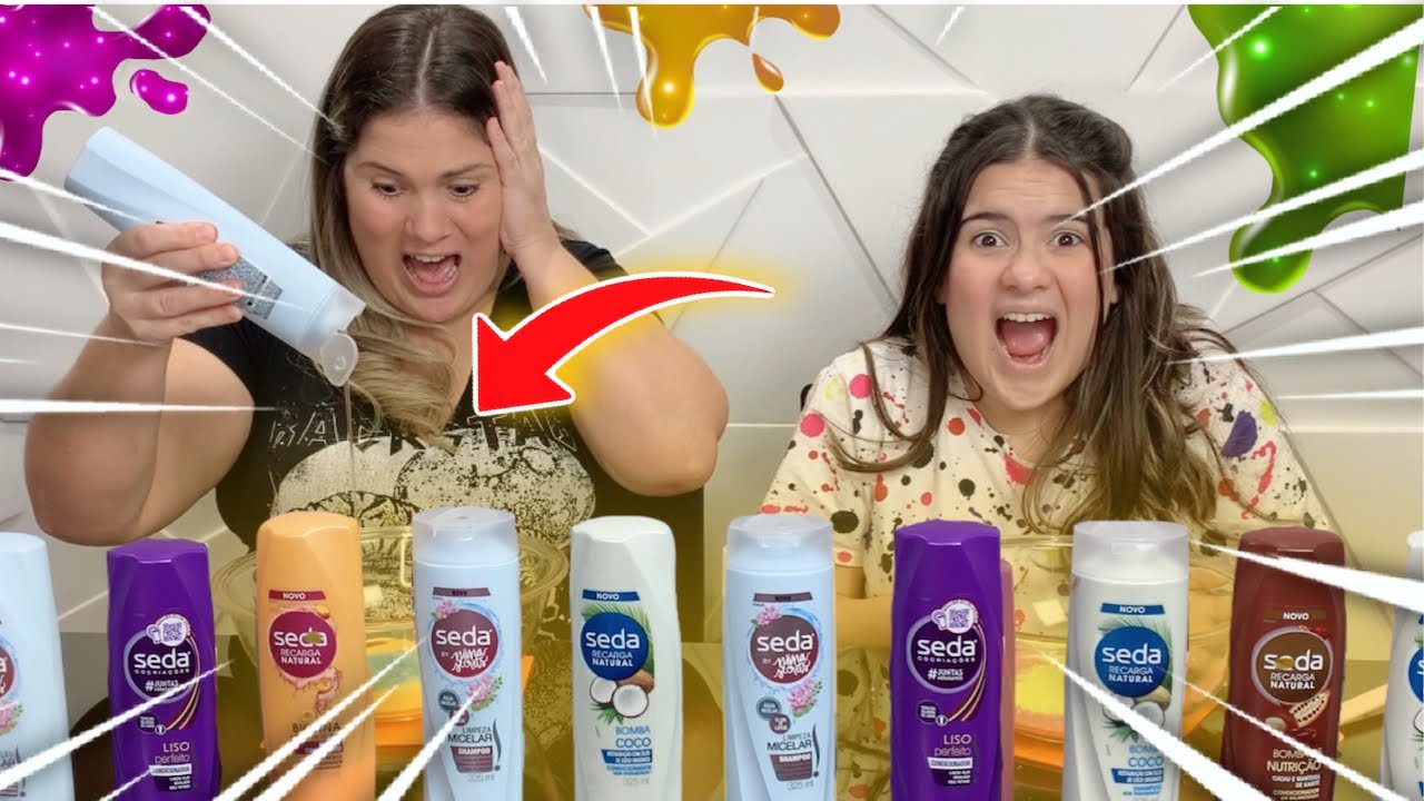 NÃO ESCOLHA O SHAMPOO ERRADO - SLIME CHALLENGE  Votem nas categorias!