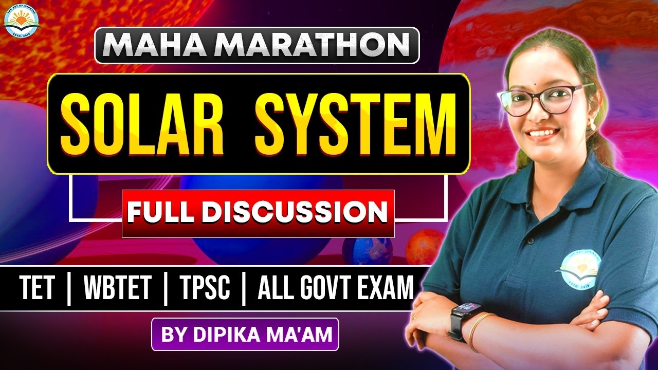 SOLAR SYSTEM | Maha Marathon  | Full Discussion by Dipika Ma'am