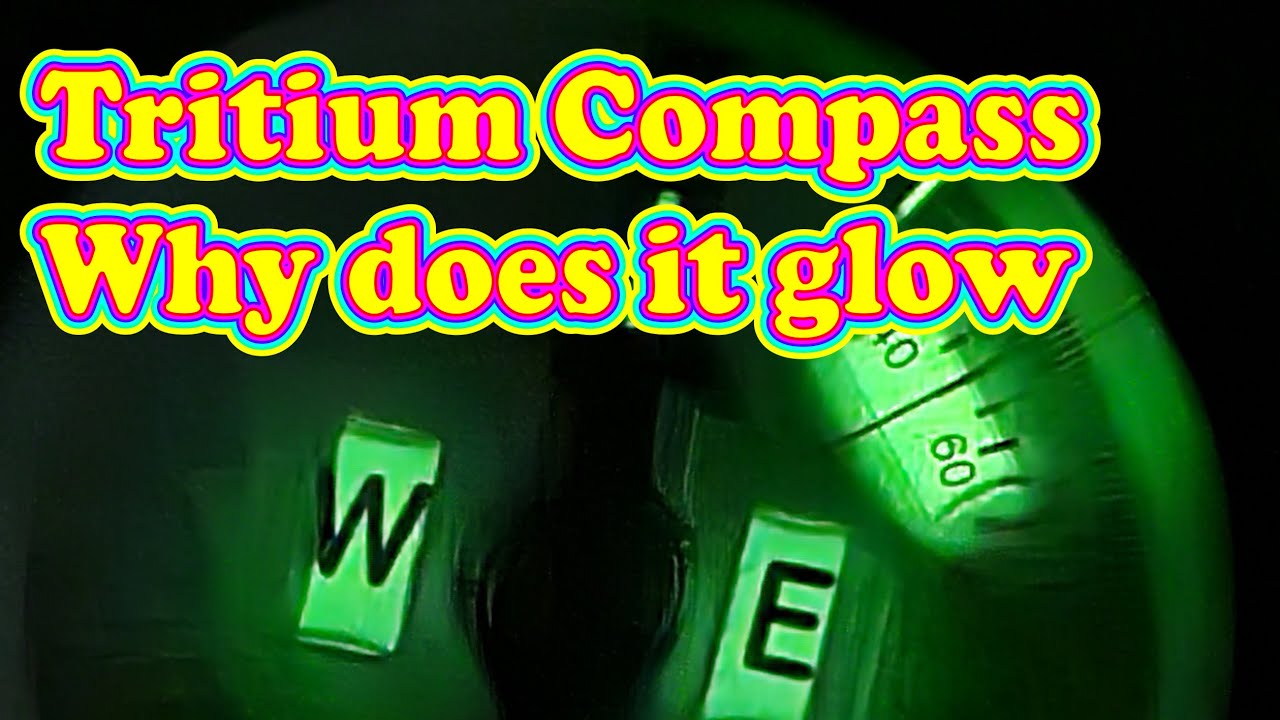 Tritium does NOT glow - regardless of what anyone tells you
