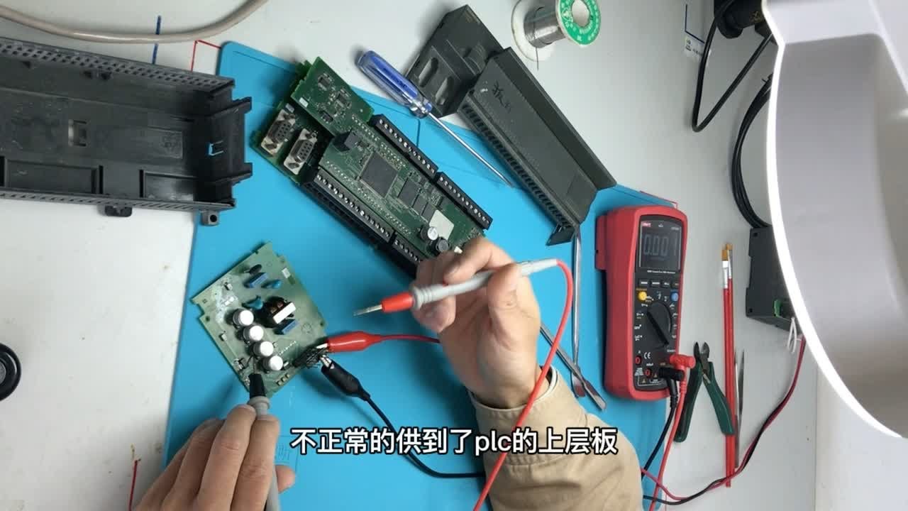 西门子plc故障二修机维修过程