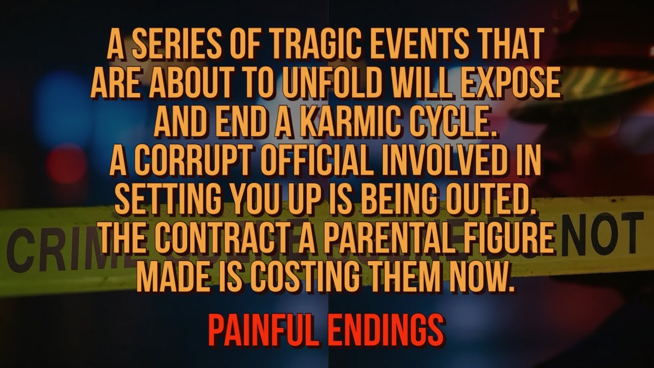 A SERIES OF TRAGIC EVENTS THAT ARE ABOUT TO UNFOLD WILL EXPOSE AND END A KARMIC CYCLE.