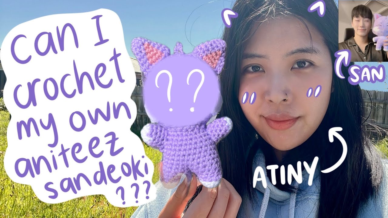 Challenging myself to crochet a plushie&hellip;