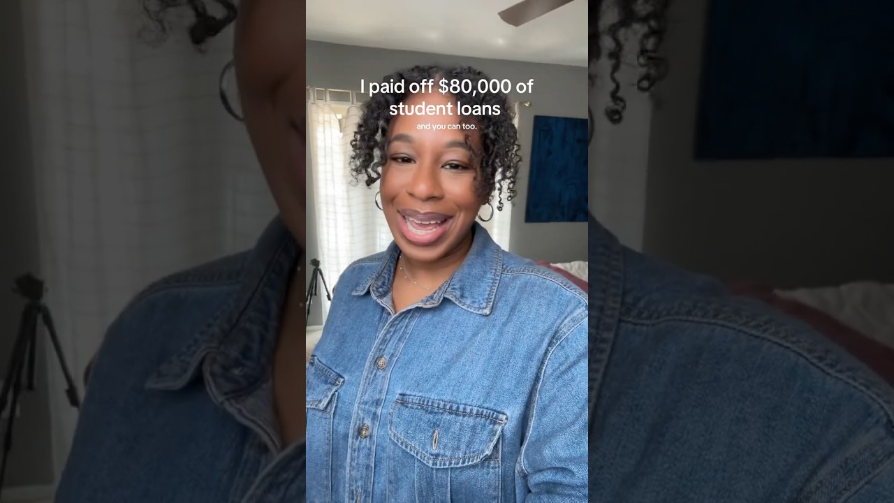 I paid off $80,000 of student loan debt and you can too.