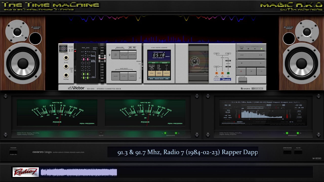 91.3 & 91.7 Mhz, Radio 7 (1984-02-23) Rapper Dapper Snapper avec Sydney | CUT VERSION cause ® © |