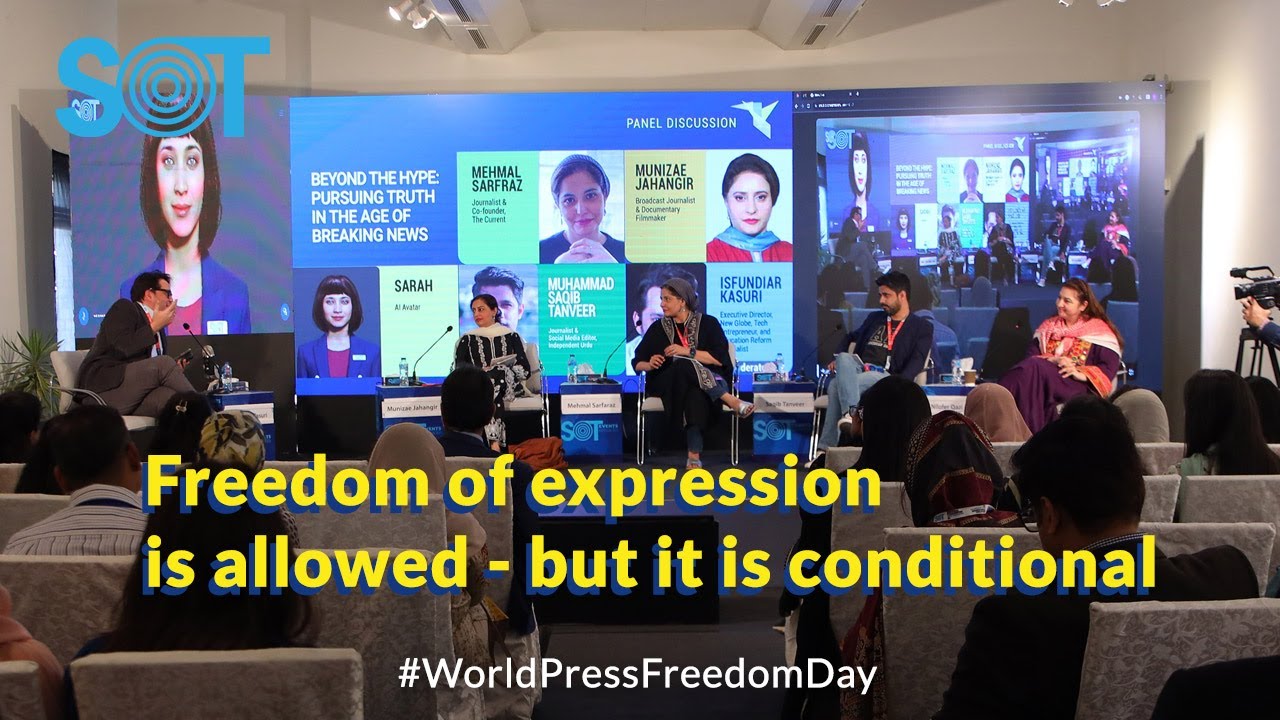 Insights on Press Freedom in Pakistan: Munizae Jahangir Speaks Out |  World Press Freedom Day