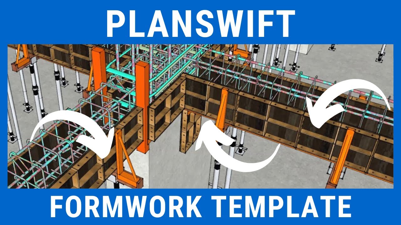 Шаблон опалубки PlanSwift | Детали и узлы | Уровень 2