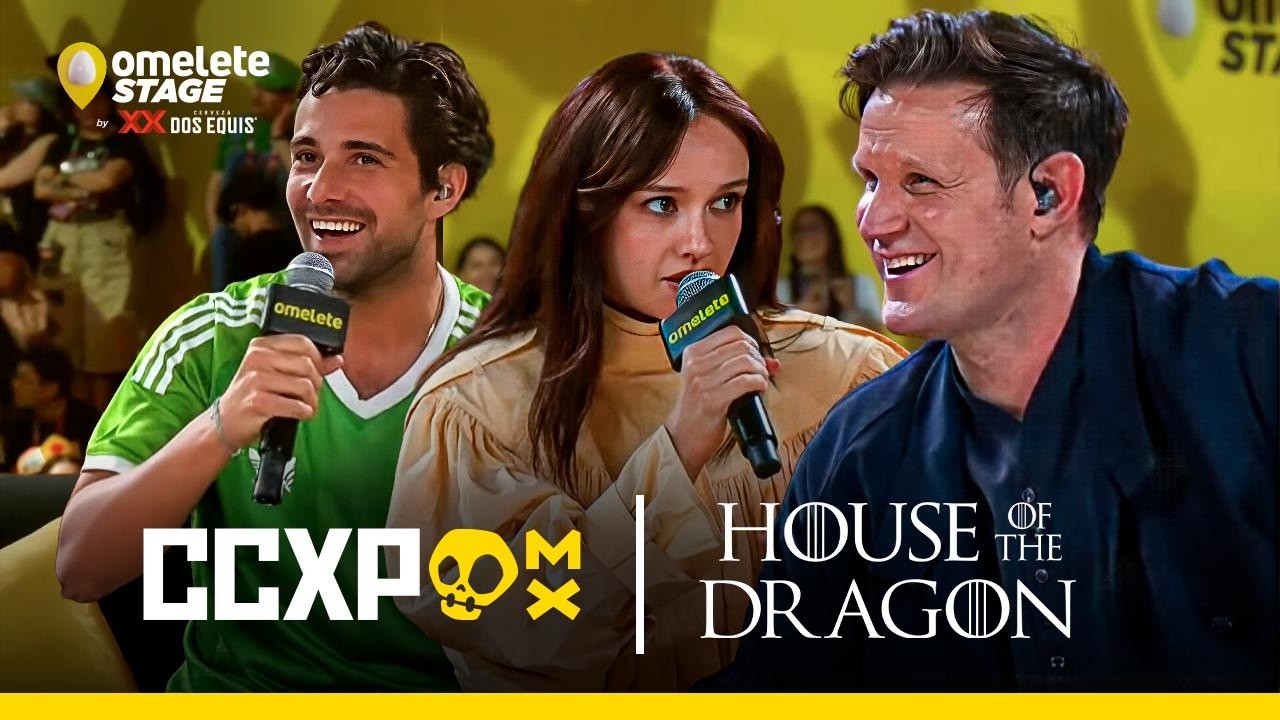 CASA DO DRAG&Atilde;O: Matt Smith, Olivia Cooke e Fabien Frankel no Palco Omelete | CCXP MX 2026