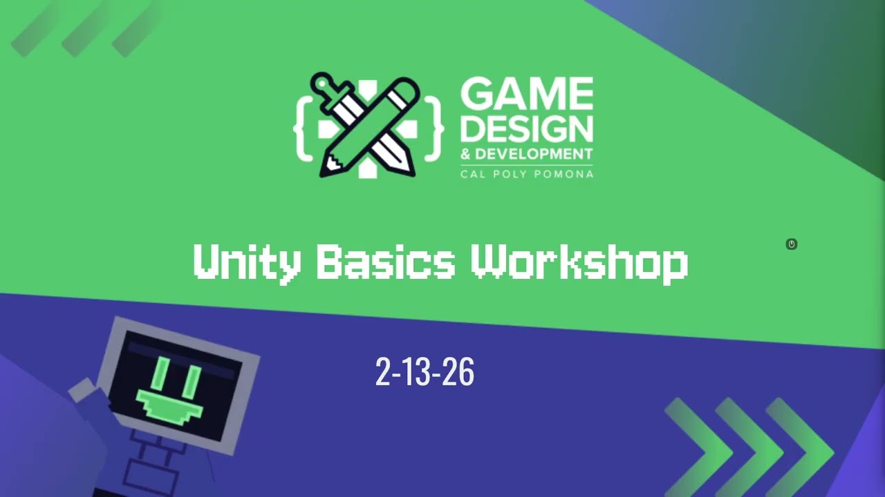 Unity Workshop - Meeting 2/13/2026