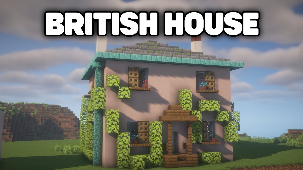 Minecraft House (BRITISH EDITION)