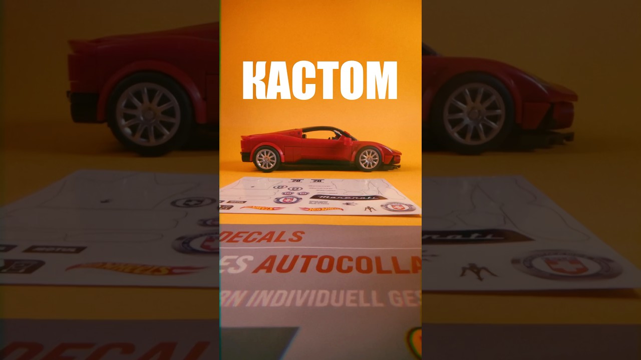 Быстрый обзор на почти идеальный LEGO Speed Champions от Mattel Hot Wheels