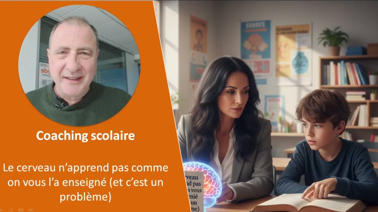 Le cerveau n’apprend pas comme on vous l’a enseigné (et c’est un problème en coaching scolaire)