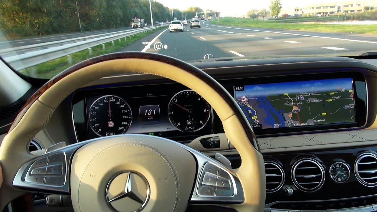 2017 Mercedes S Class Head Up display Drive Pilot Nightvision assist Distronic Plus Lane keeping