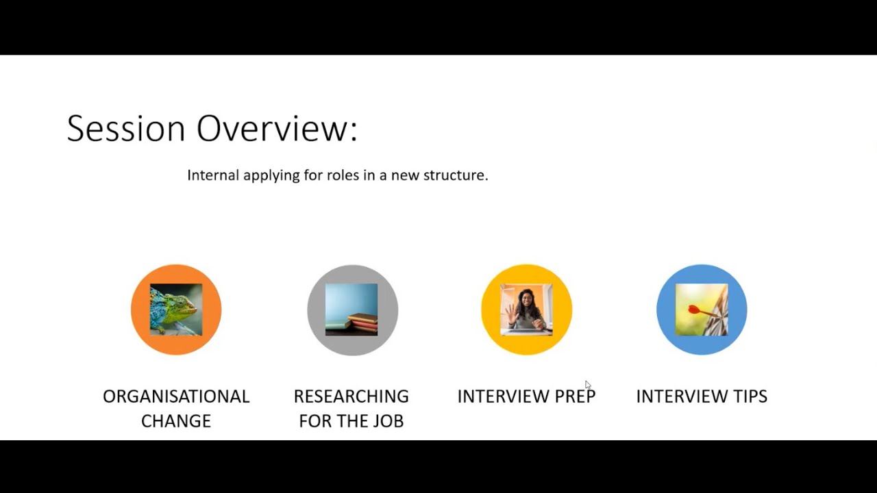 Interview hints and tips when going through organisational change