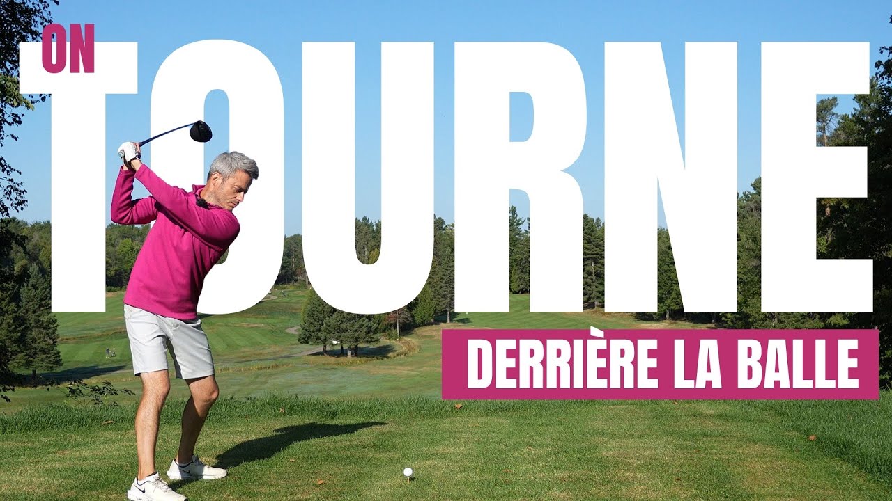 L'épaule gauche derrière la balle au golf! Pourquoi?