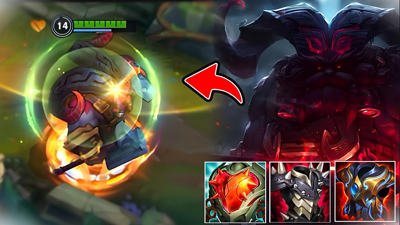 This Champ Cant Die… Wild Rift Ornn Gameplay (Runes & Build)