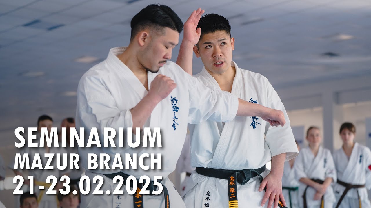 Shinkyokushin Seminar Mariusz Mazur Branch - Dojo Stara Wieś - 21-23.02.2025