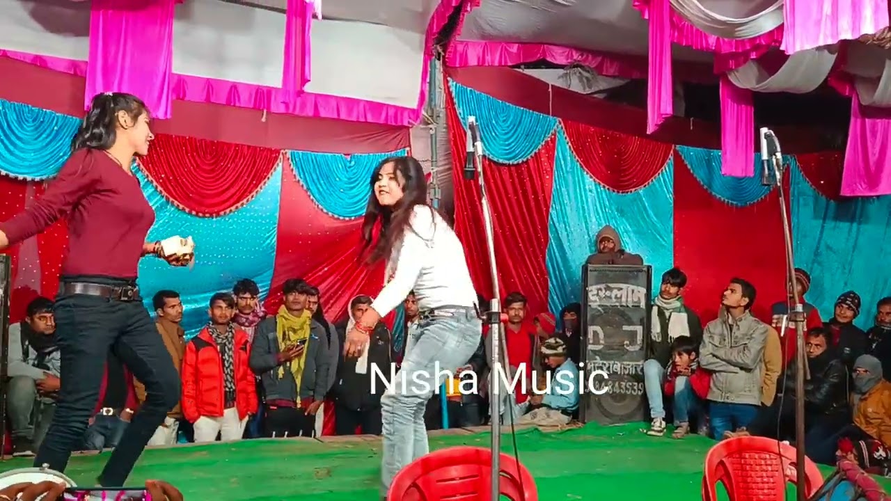 पौच पिके करेजा घर आजा देवरा मारा तारा राजा घर आजा डांस 2024 Recording Dance|महेक एंड सपना का जबरदस्त