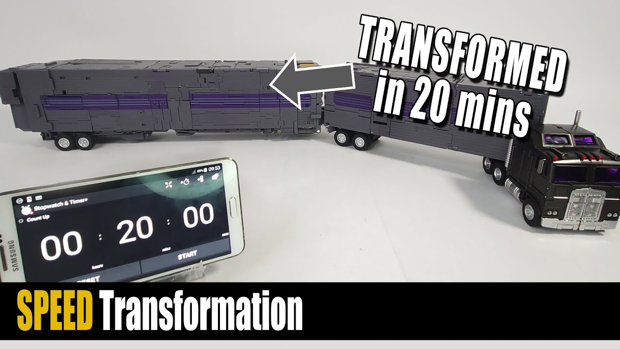 Speed Transformation: Fans Toys FT 31 Marauder Trailer mode: Rock FX Review