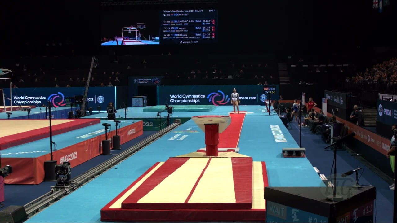 KUKULJAN FRLETA Nika (CRO) - 2022 Artistic Worlds, Liverpool (GBR) - Qualifications Vault 1