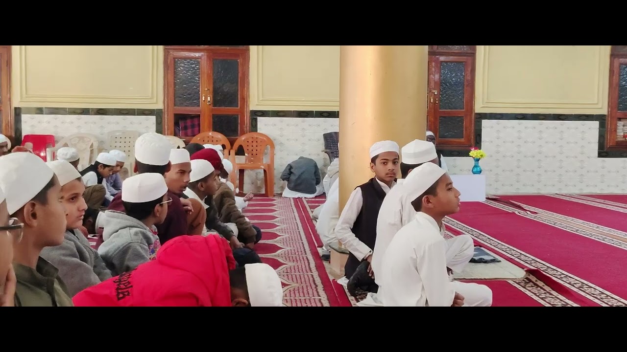 Musabqah tajveedul Quranil kereem Darul uloom ilyasiyah jama masjid mangrul peer 3 position sufiyan 