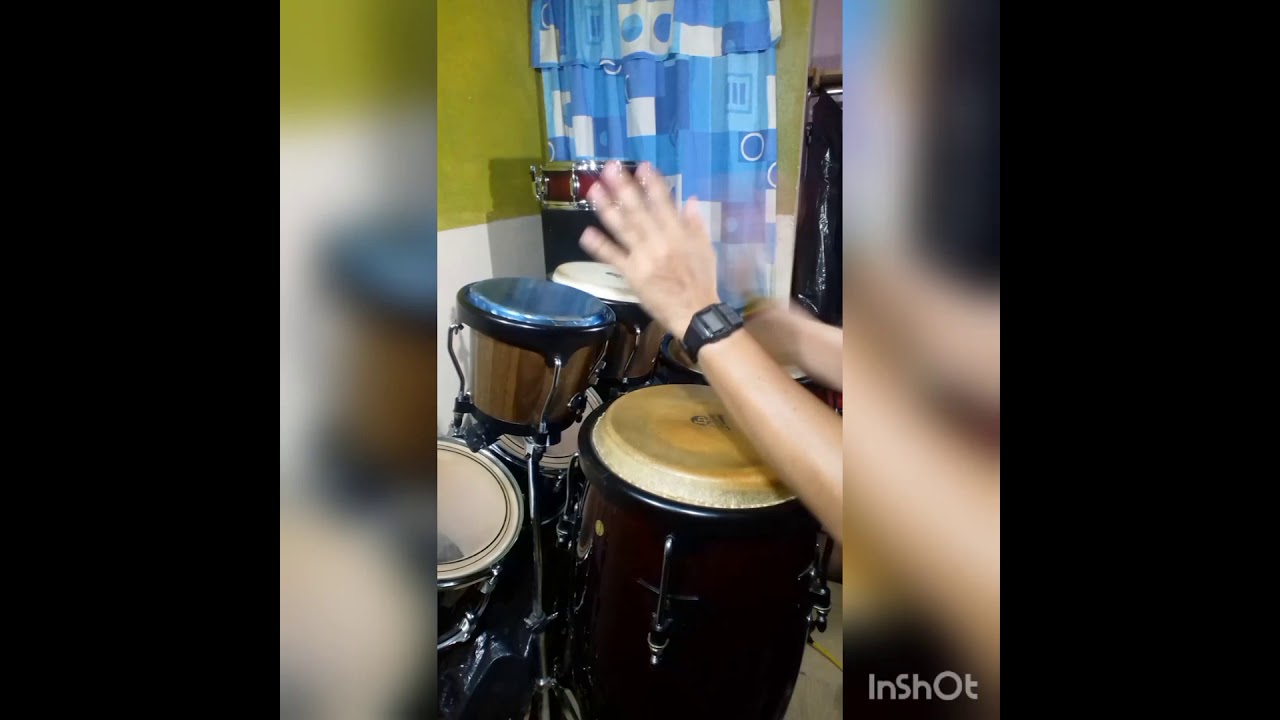 LO QUE TRAJE DE COLOMBIA CUMBIA SONIDERA EN CONGAS Y BONGOS POR VLADÍMIR