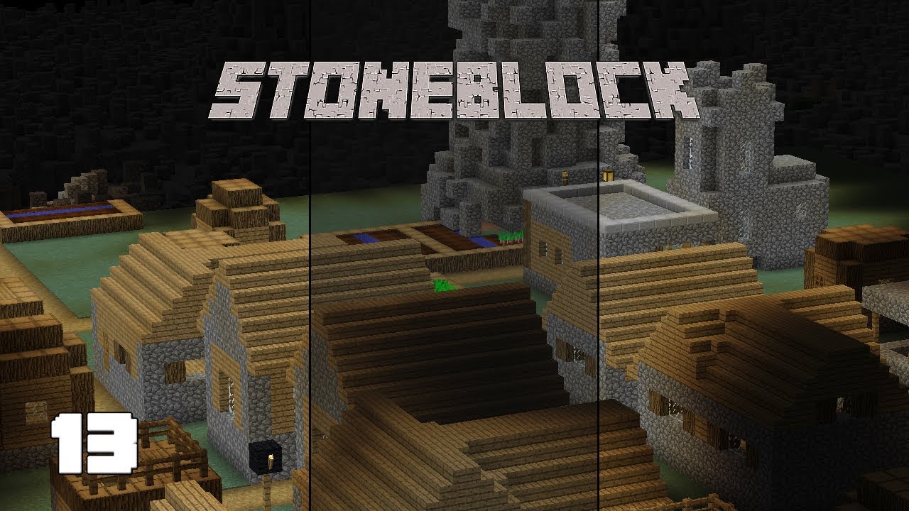 StoneBlock EP13 The Deep Dark Derpisode