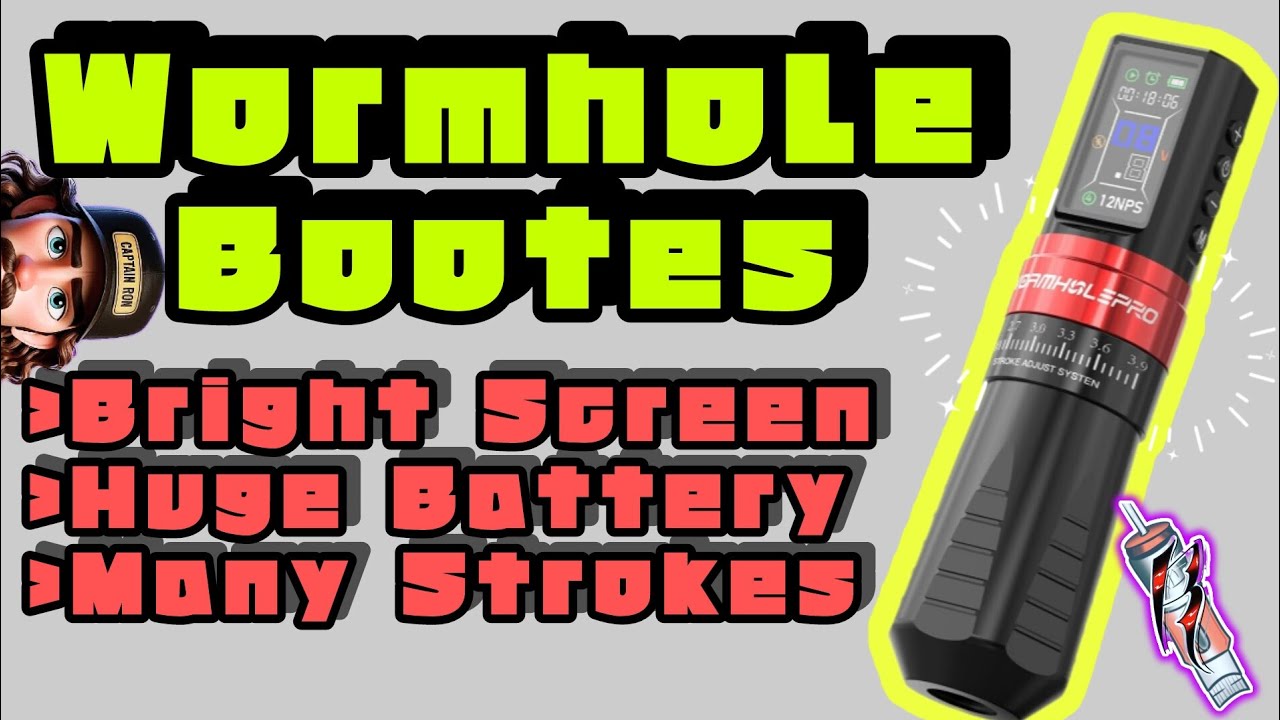 Wormhole Pro - Bootes • Adjustable Stroke Tattoo Machine 