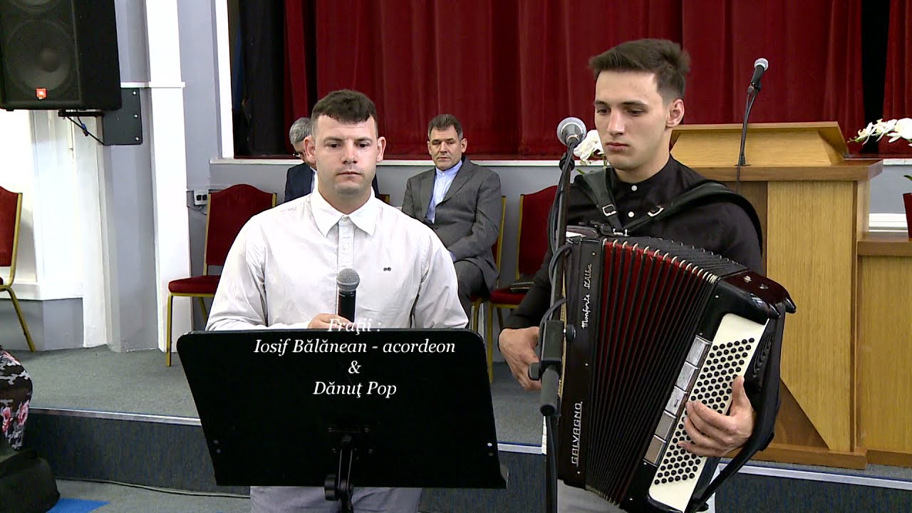 Fraţii Iosif Bălănean & Dănuţ Pop. Biserica Penticostală Maranata din Londra. 11.07.2021 @m.