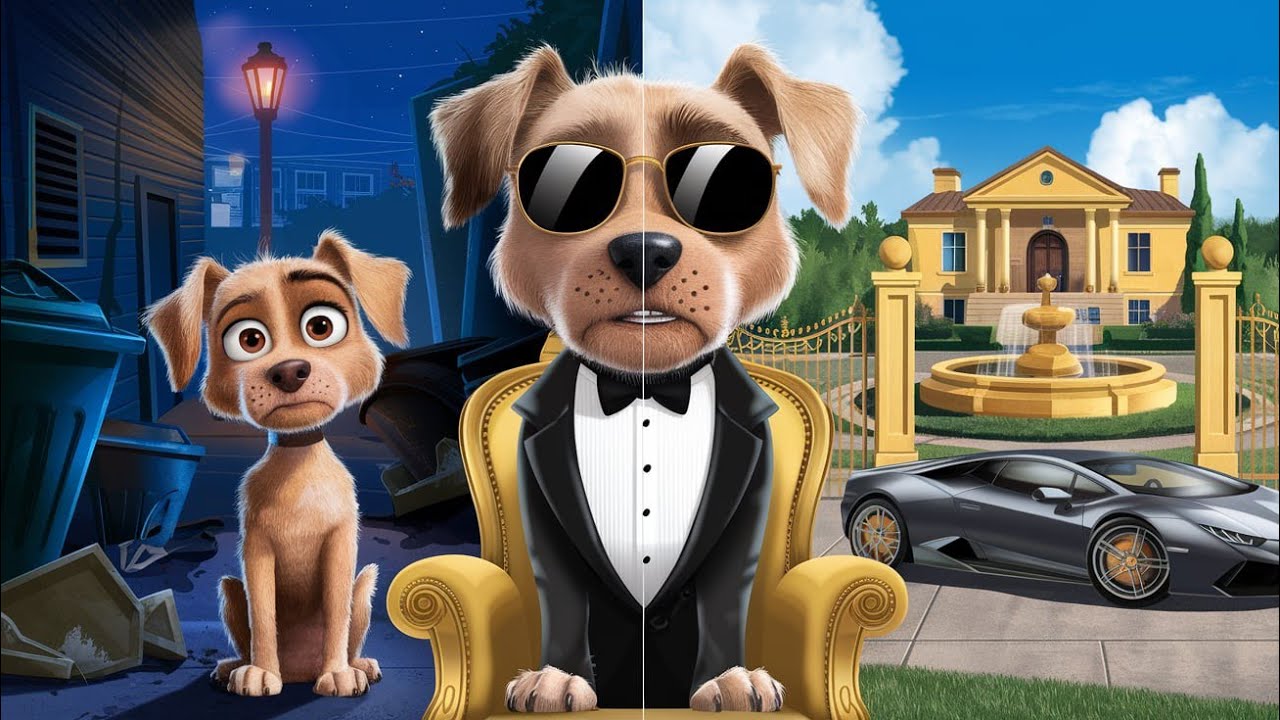 AI Dog Story: The Hardworking Dog&rsquo;s Journey to Success 🐶💼✨
