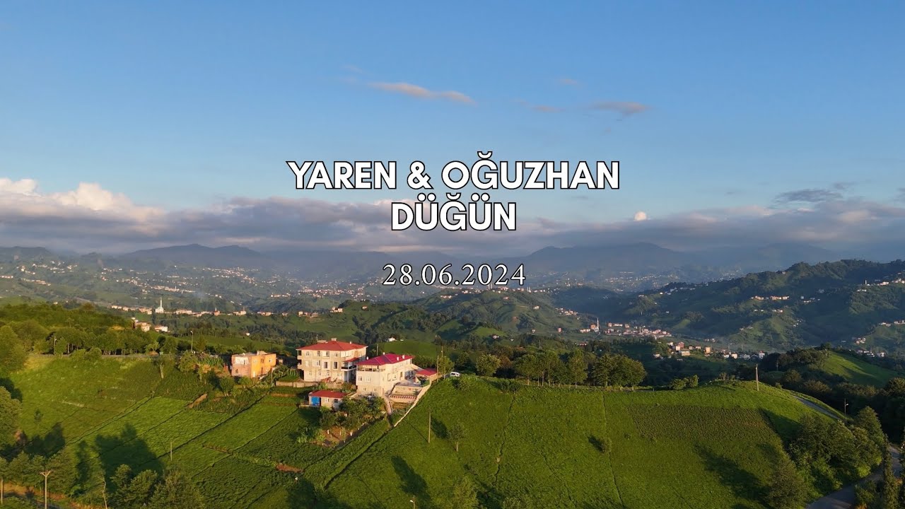 Yaren & Oğuzhan 👰‍♀️🤵‍♂️| Turkish Wedding | Karadeniz Düğün Klip | 28.06.2024