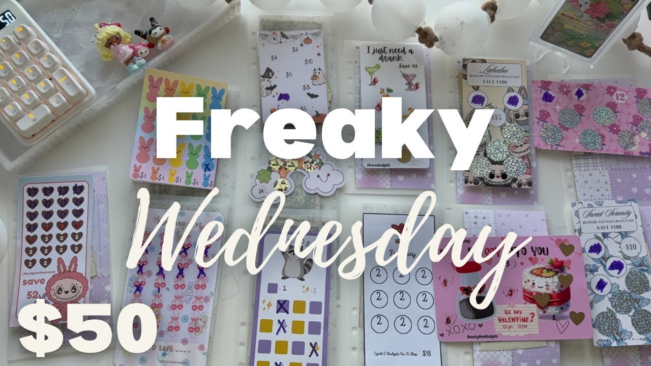 Freaky Wednesday $50 | Saving Challenges 