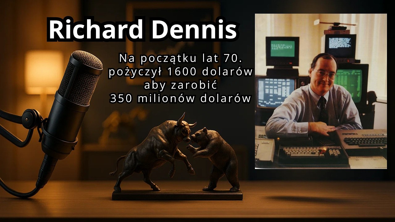 Richard Dennis –  twórca słynnej strategii żółwia, który zamienił 1600$ w ponad 300 milionów