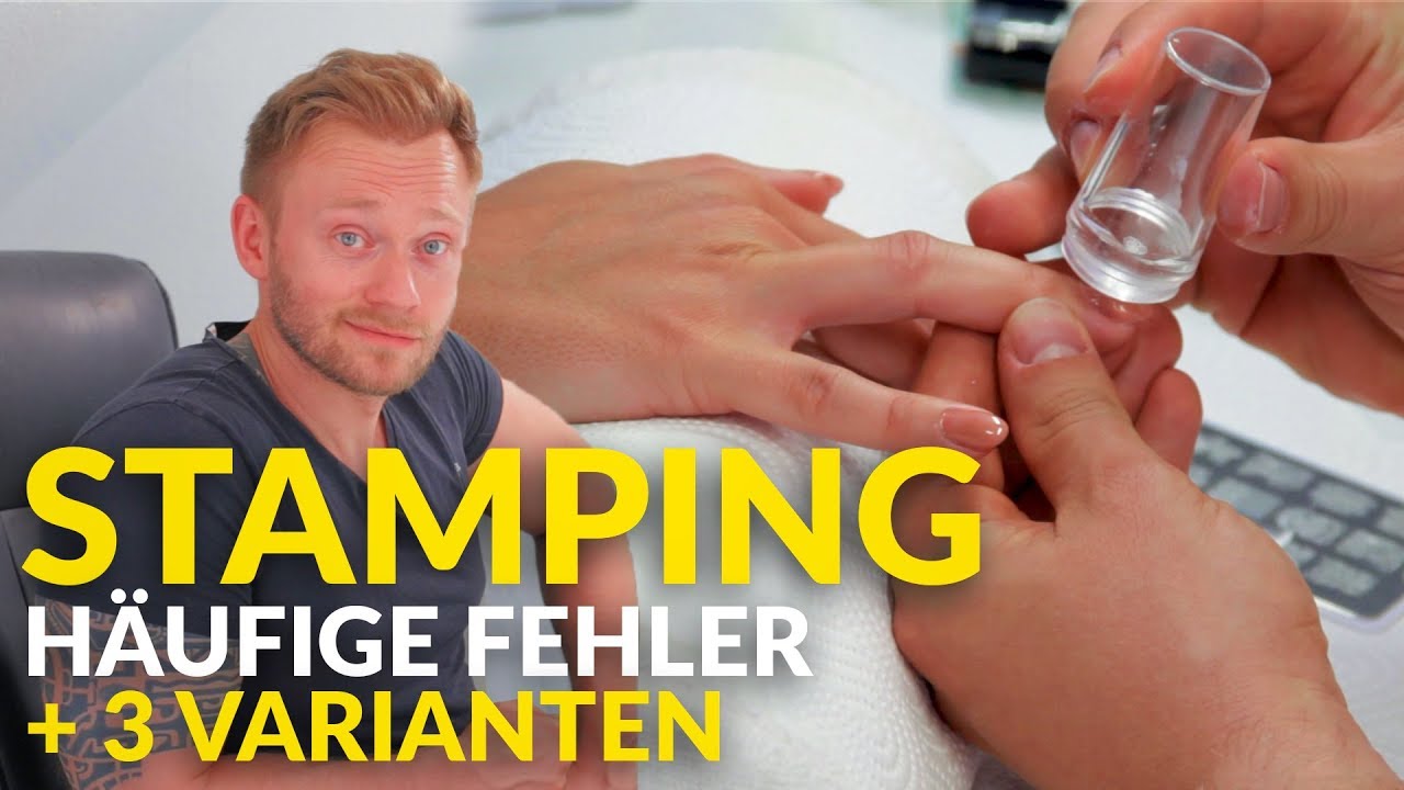 GelNägel oder AcrylNägel - Stamping für Anfänger - Tutorial