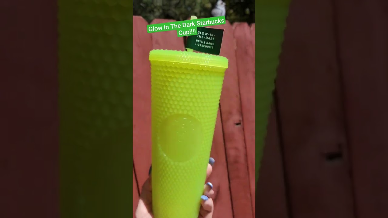 New Fall release Glow in the Dark Starbucks Cup! #starbucks #collection #shopping #starbuckscups