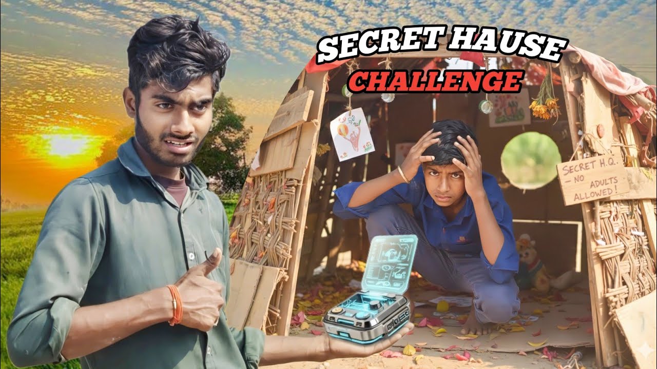 Secret Room Making Challenge /_ जीतो और पावों पार्टी 🔥