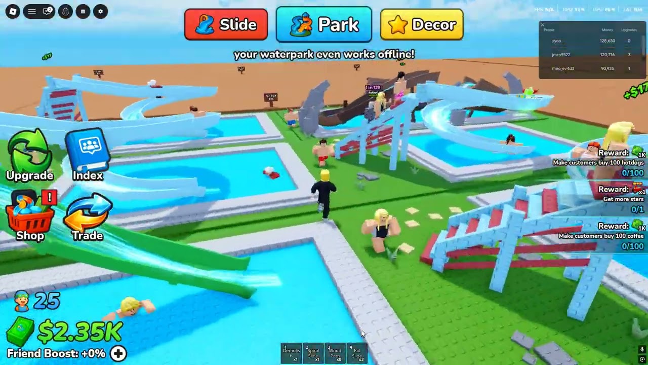 Roblox - My water park