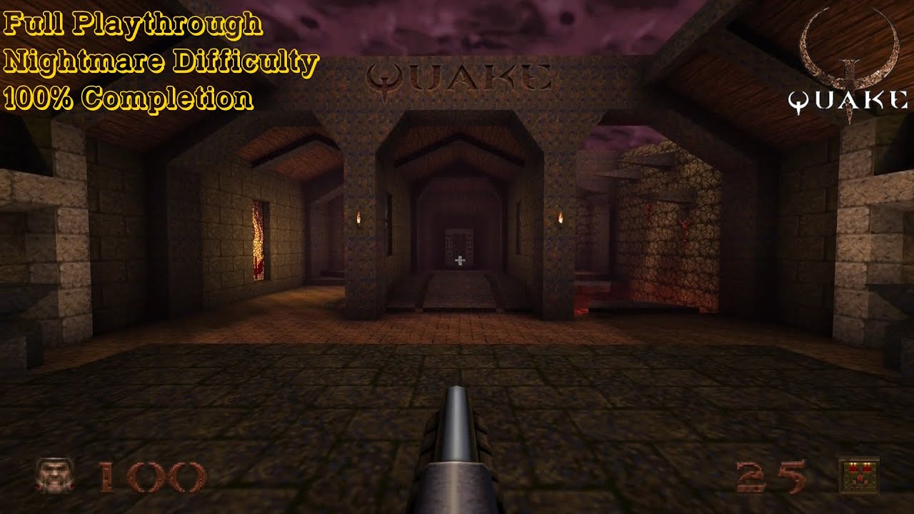 Quake Remastered (Nightmare) - Full Playthrough (100%)