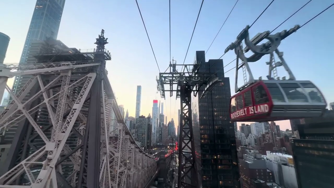 MIRANDO MANHATTAN DESDE LO ALTO SOLO POR $3 DÓLARES 😱🌆🏙️🌉 #nyc #manhattan 