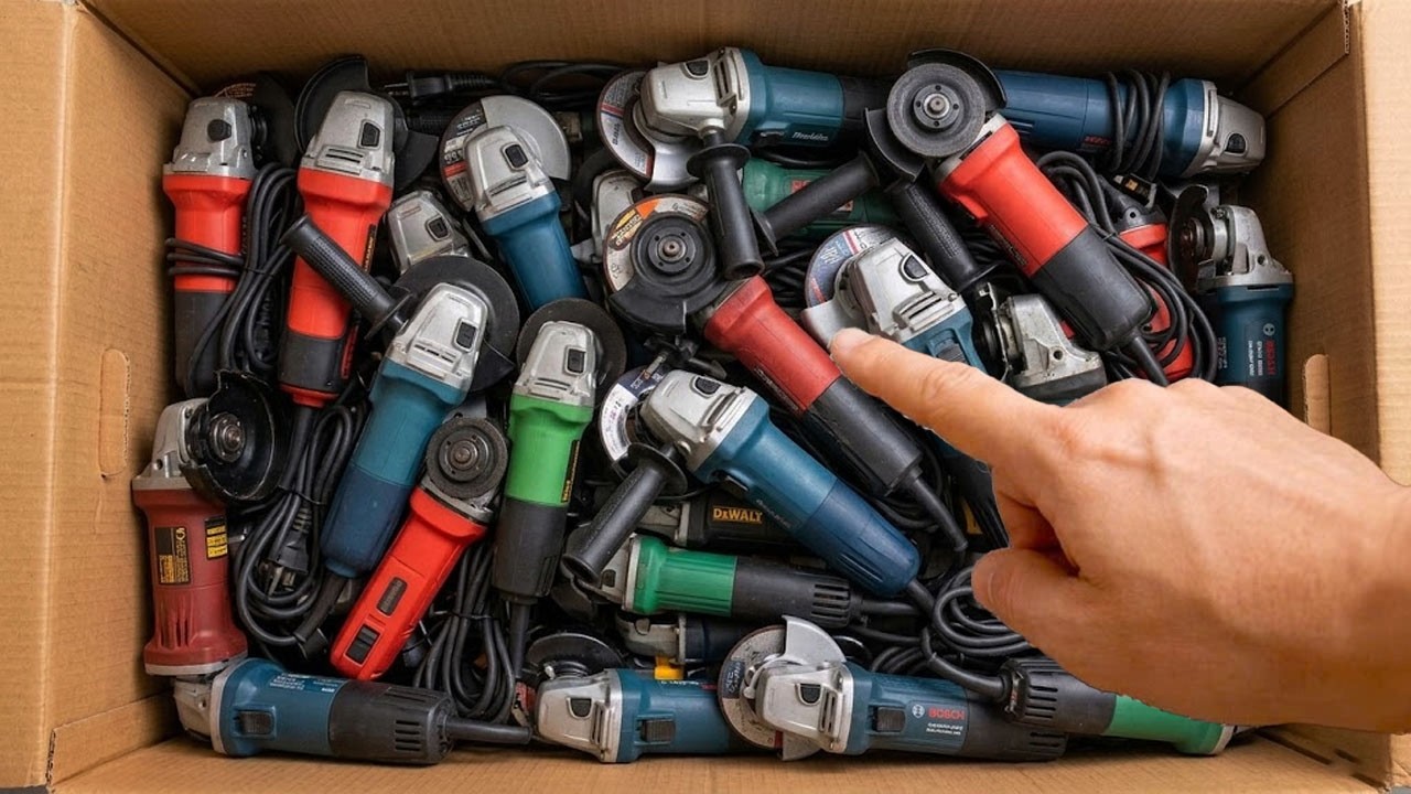 Billions of welders don't know this secret! Turn a broken angle grinder into a million-dollar tool.